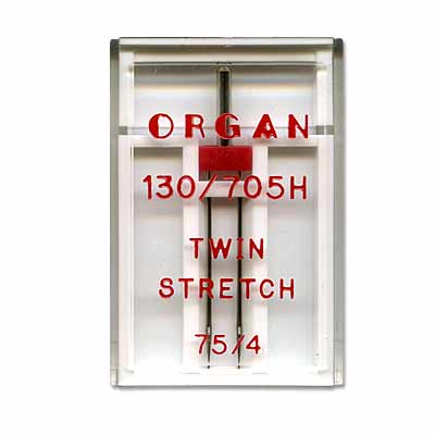 dvojjehla stretch Organ 130/705H-75/4mm 1ks