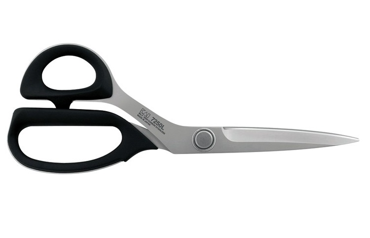 profesionální krejčovské nůžky pro leváky KAI N 7250L 250mm
