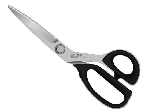 profesionální krejčovské nůžky KAI N 7250 250mm