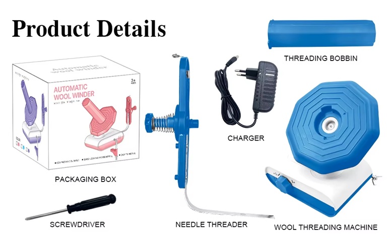 elektrický automatický navíječ příze velký-3