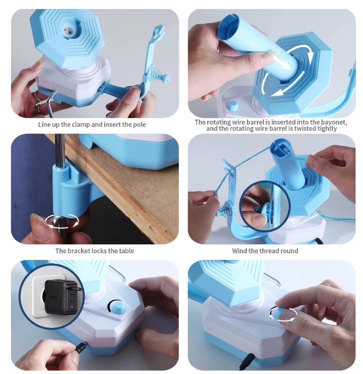 elektrický automatický navíječ příze-2