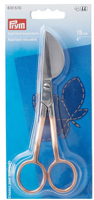 Nůžky pro aplikace 15 cm růžové zlato Prym-3