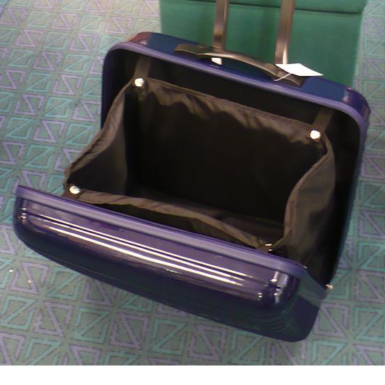 modrý cestovní kufr na kolečkách pro šicí stroje-3