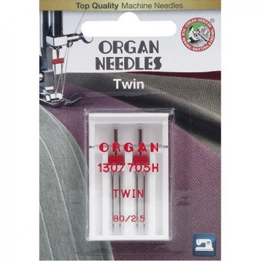 dvojjehly Organ 130/705H-80/2,5mm 2ks