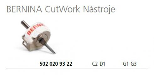 nástroj pro Cutwork pro Bernette 70/79