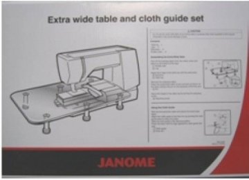 Přídavný stůl pro rozšíření pracovní plochy ke stroji Janome8200/ 7700 / 8900 / 6600