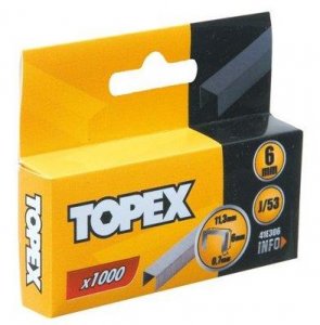 spony typ J 11,3/6mm 1000 ks Topex