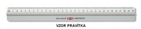 pravítko hliníkové s držadlem 30cm