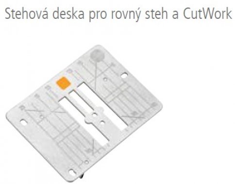 stehová deska pro rovné šití Bernina 4xx 0333397014