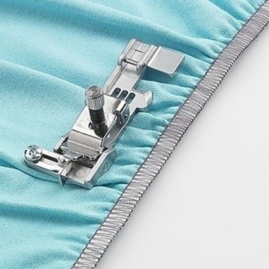 Patka pro všívání gumy o šíři 6-12mm overlock Merrylock