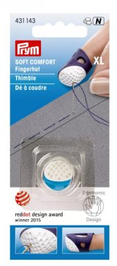 Náprstek vel. XL modrá/bílá, Prym Ergonomics