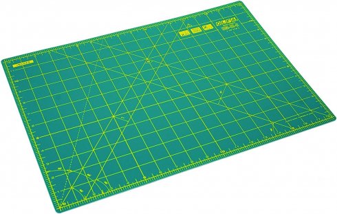 řezací podložka OLFA zelená PATCHWORK 470x320x16mm