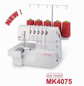 overlock a coverlock Merrylock MK 4075 + sada nití ZDARMA