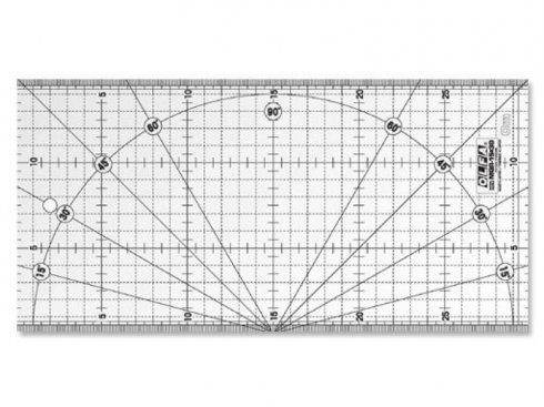 patchworkové pravítko 15x30cm Olfa