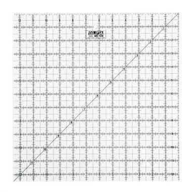 patchworkové pravítko 12,5x12,5 palců OLFA