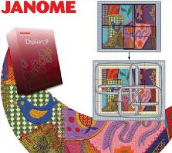 Vyšívací program Janome Digitizer Jr V5