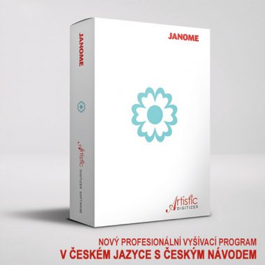 Vyšívací program Janome Artistic Digitizer v češtině