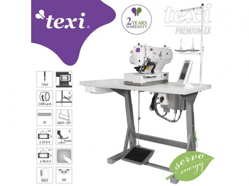 průmyslový dírkovací šicí stroj TEXI O PREMIUM EX