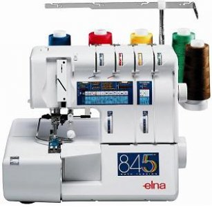 overlock a coverlock Elna 845