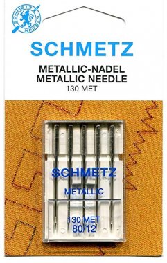jehly vyšívací na kovové nitě 130/705H-80 Schmetz